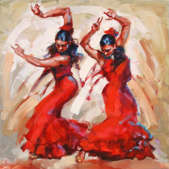 flamenco_dancers_by_renatadomagalska