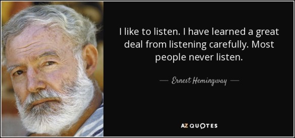 Hemmingway quote